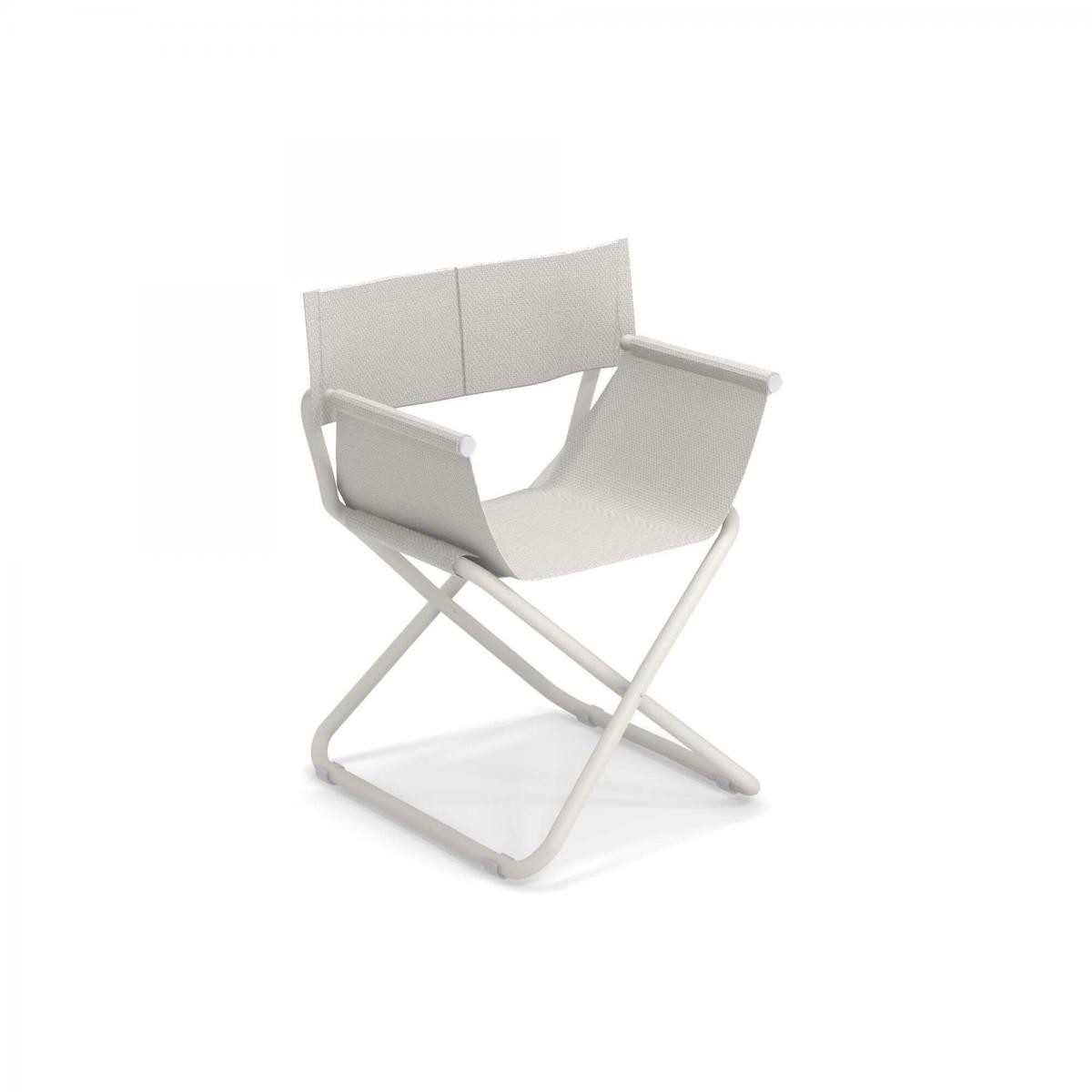 Emu - Chaise de directeur Snooze - blanc/blanc - Chaises de jardin