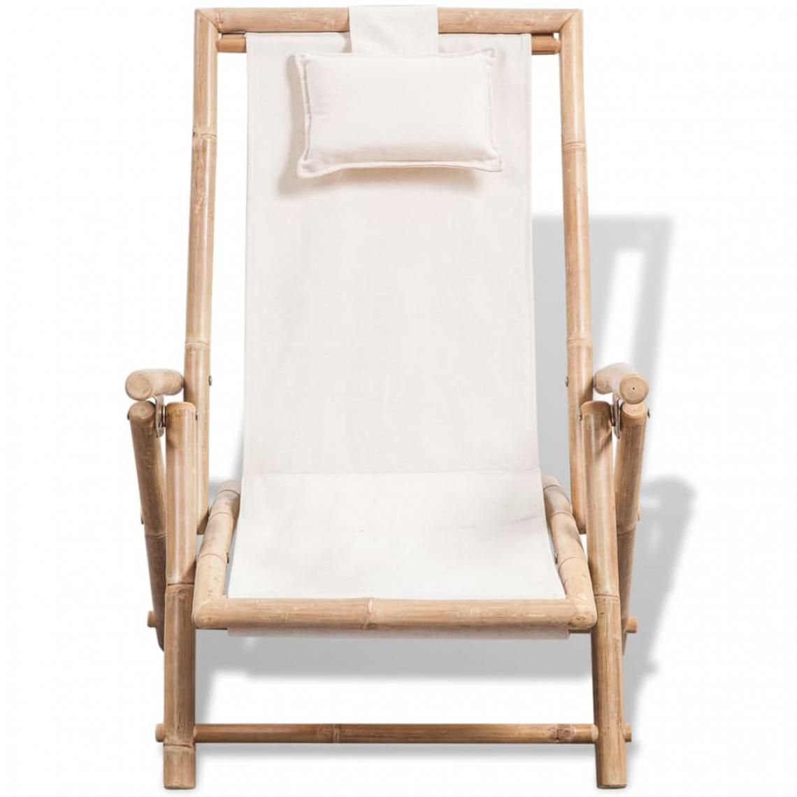 Icaverne - Icaverne - Bains de soleil categorie Chaise de terrasse Bambou - Transats, chaises longues