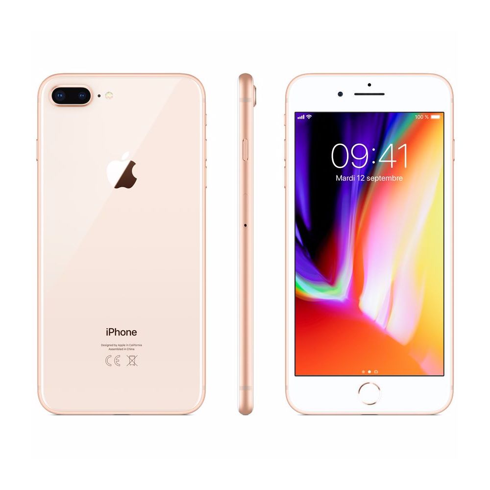 Apple - iPhone 8 Plus - 256 Go - MQ8R2ZD/A - Or - iPhone