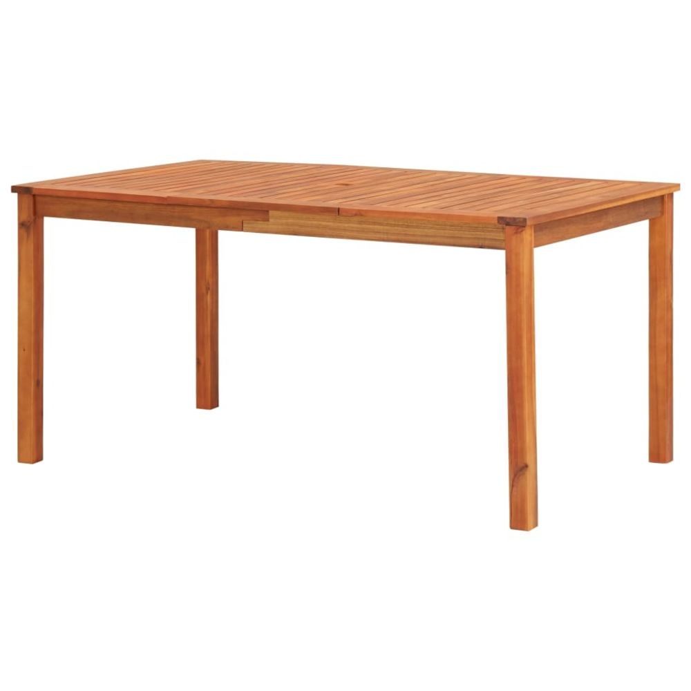 Vidaxl - vidaXL Table de jardin 150x90x74 cm Bois d'acacia massif - Tables de jardin
