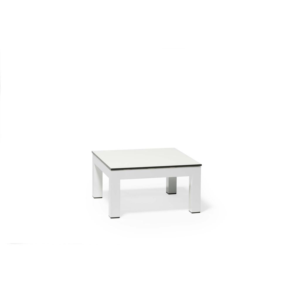 Todus - Table d'appoint Leuven - gris 335 - blanc - Tables de jardin