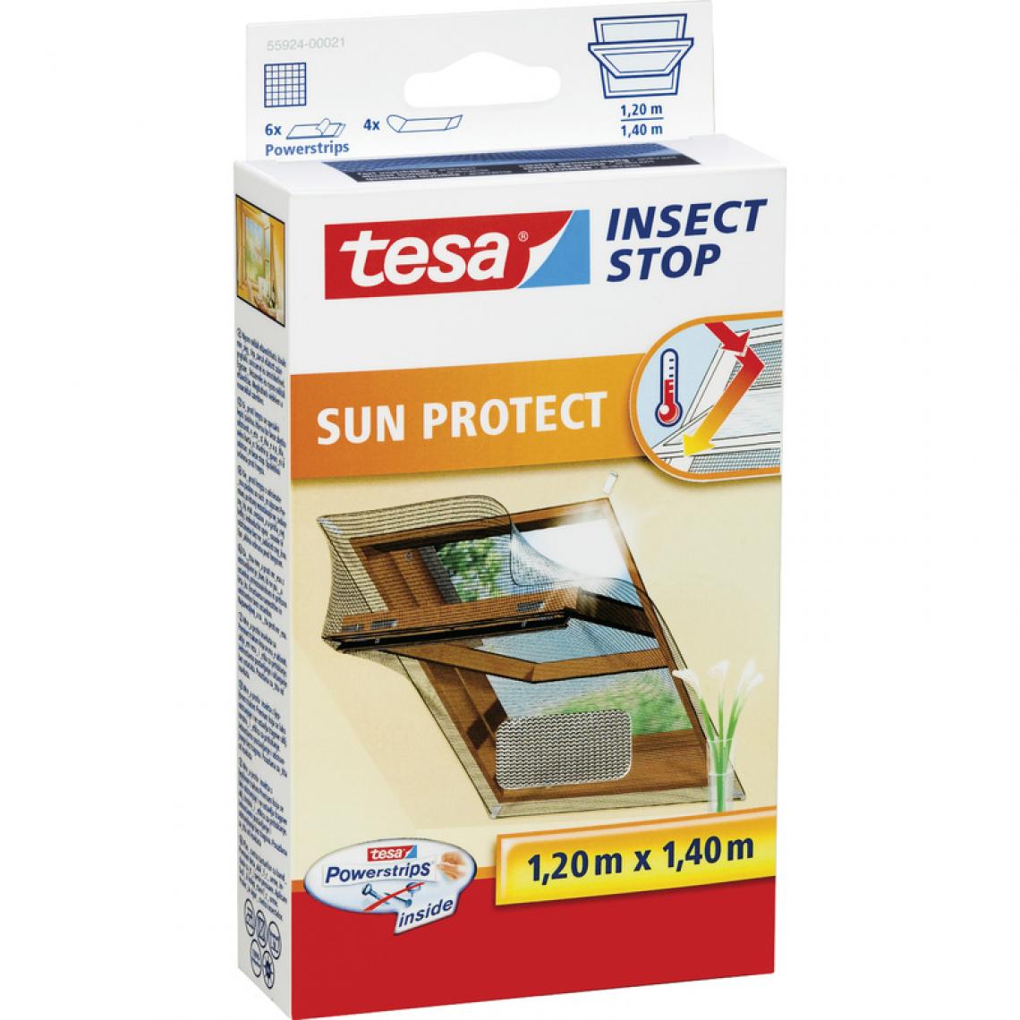 Tesa - tesa Grille anti-mouche protection solaire pour vasistas () - Bloc-porte