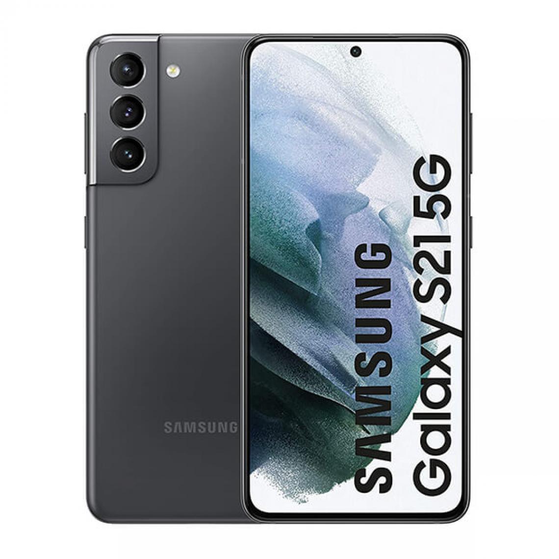Samsung - Samsung Galaxy S21 5G 8Go/128Go Gris (Phantom Gray) Dual SIM G991 - Smartphone Android