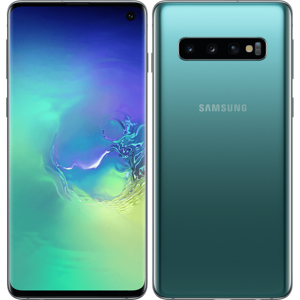 Samsung - Galaxy S10 - 128 Go - Vert Prisme - Smartphone Android