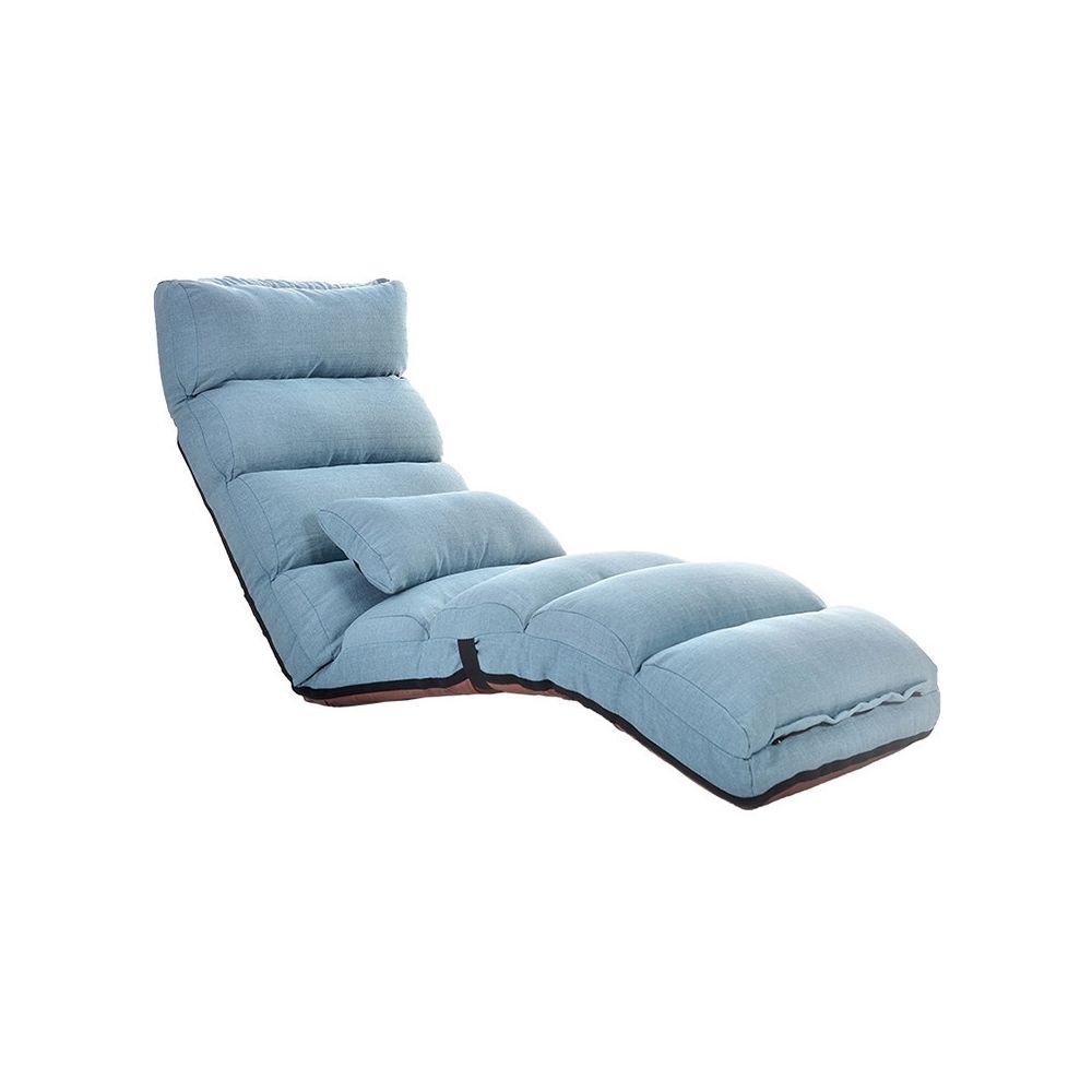 Wewoo - Fauteuil de loisir créatif C1 Lazy Couch Tatamiunique en son genreinclinablebaie vitréetaille 175x56x20cm lac bleu - Transats, chaises longues