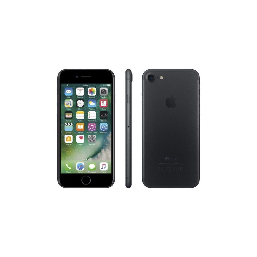 Apple - iPhone 7 - 128 Go - Noir - Reconditionné - iPhone