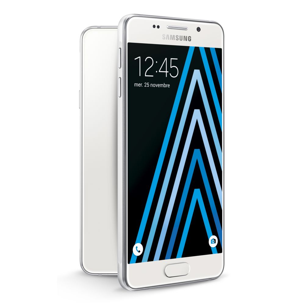 Samsung - Galaxy A3 2016 Blanc - Smartphone Android