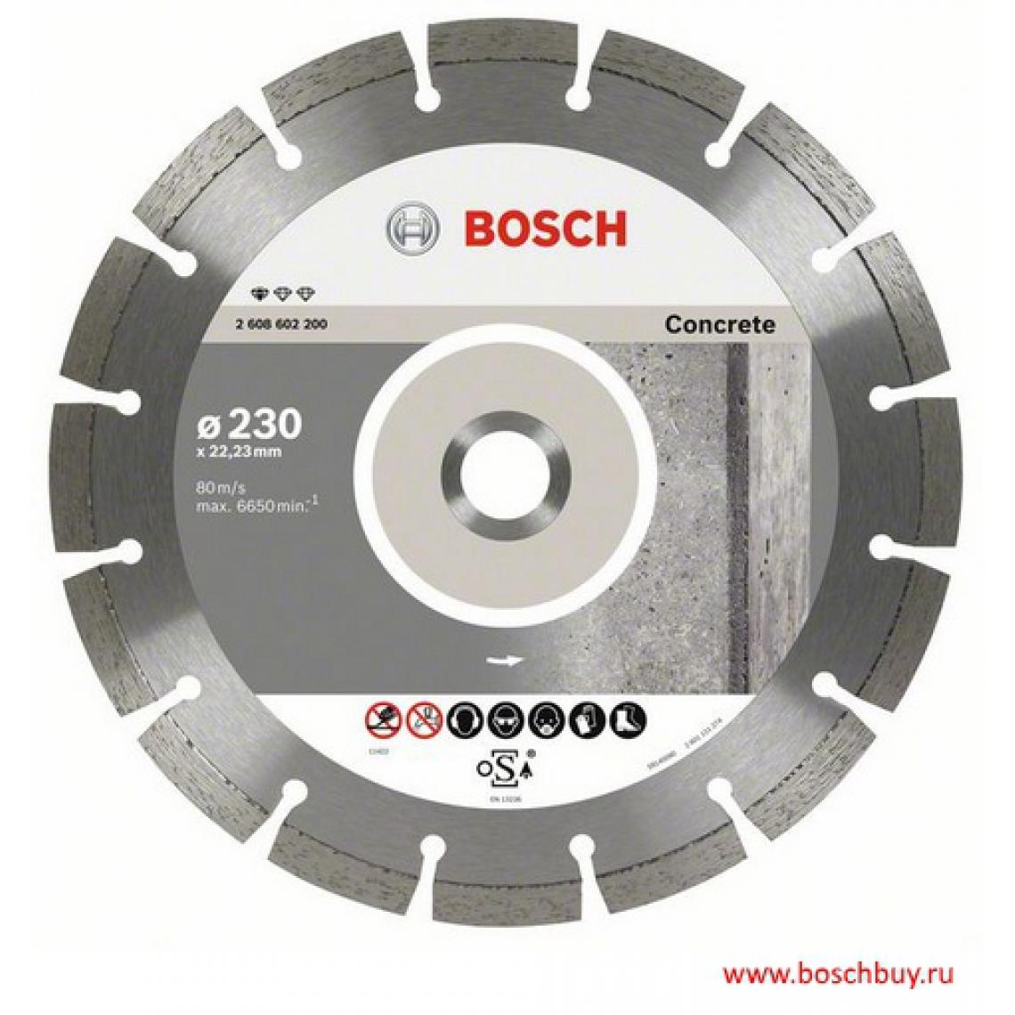 Bosch - Standard for Concrete - Accessoires ponçage