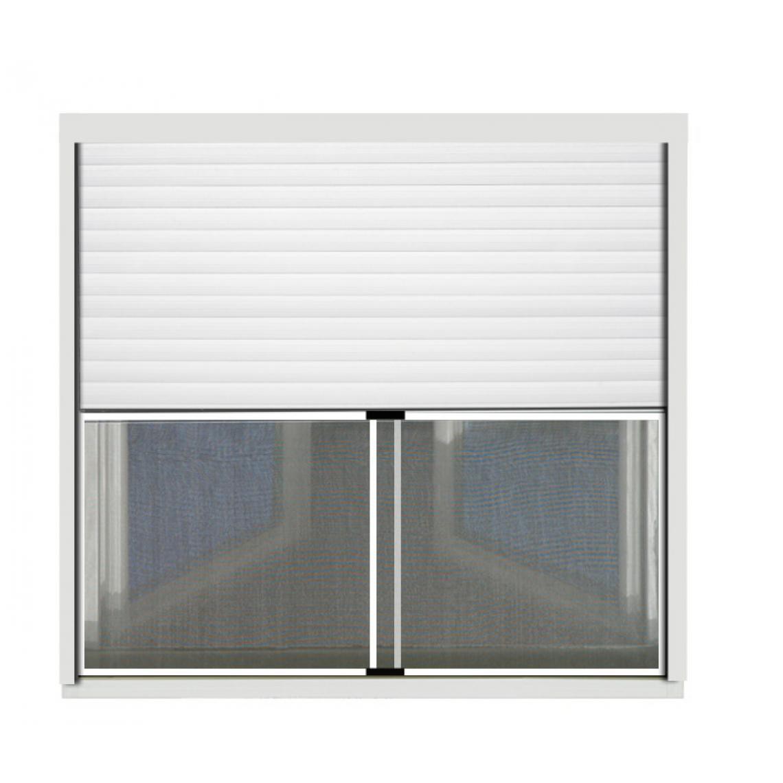 Confortex - Extensible screen 75x100 cm Blanc - Moustiquaire Fenêtre