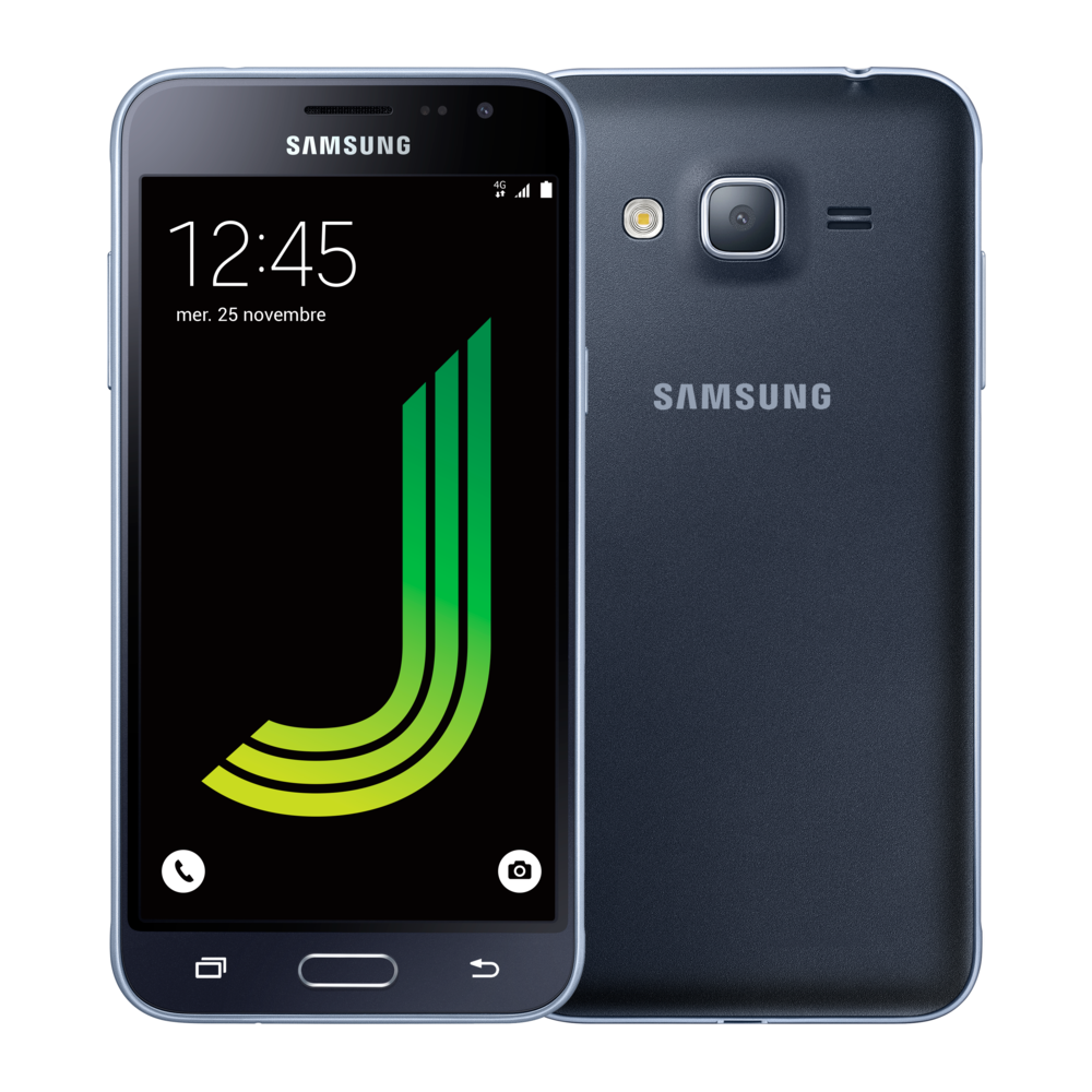 Samsung - Galaxy J3 2016 - Noir - Smartphone Android