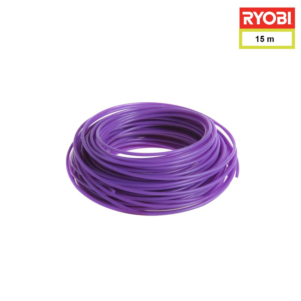 Ryobi - Bobine fil rond RYOBI 15m diamètre 1.6mm violet universel RAC101 - Consommables pour outillage motorisé