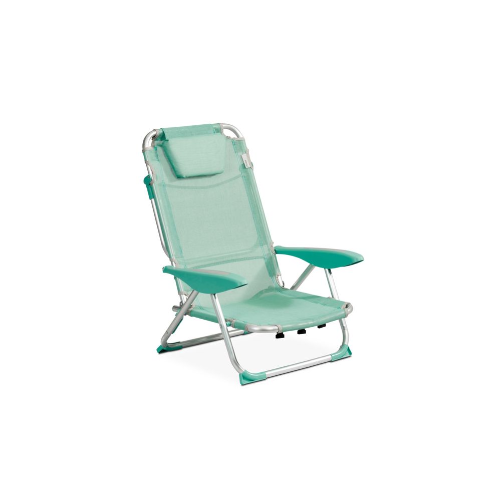 Oviala - Clic clac des plages fauteuil - Opale - Transats, chaises longues