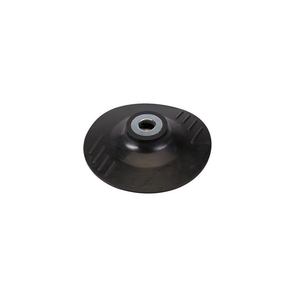 Silverline - Plateau support caoutchouc D. 115 x 2 mm x M14 pour disque semi-rigide - 941859 - Silverline - Accessoires ponçage