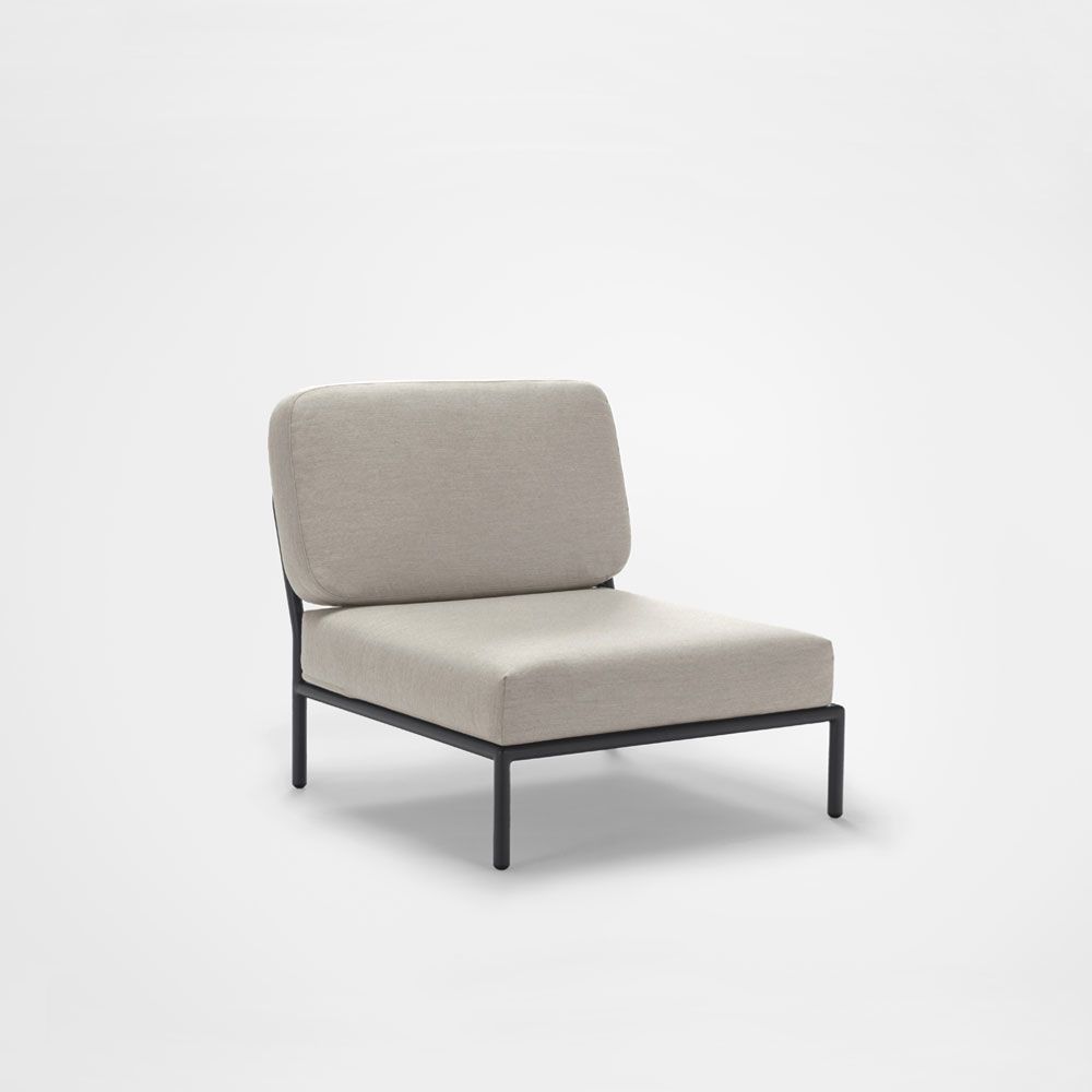 Houe - Chaise Level Lounge - Sunbrella-gris clair - Ensembles canapés et fauteuils