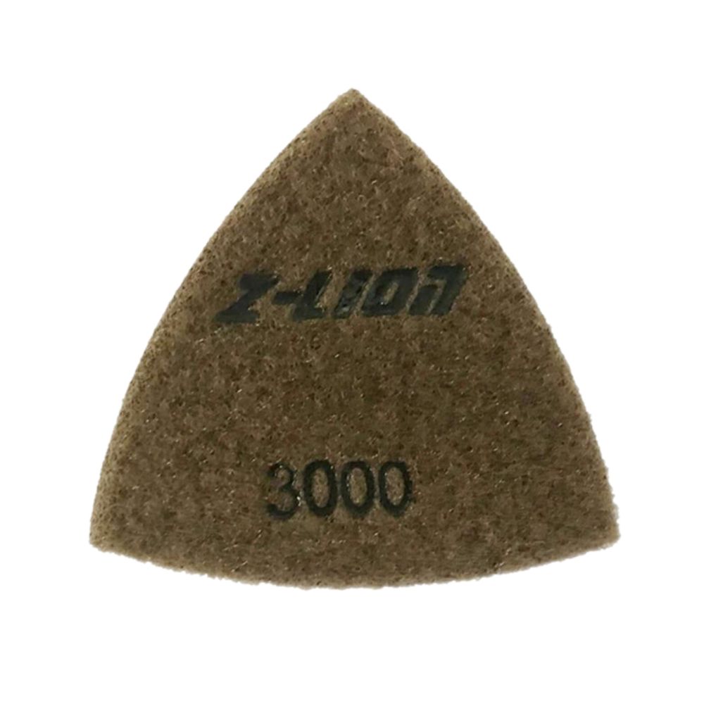 marque generique - plaquettes de polissage diamant triangulaire pour granit marbre béton 93mm 3000 # - Accessoires ponçage