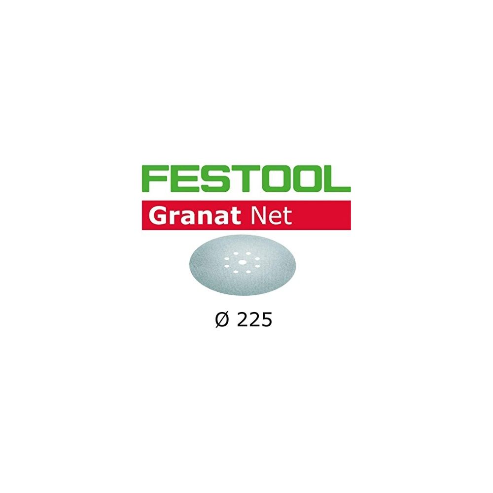 Festool - Abrasif maillé FESTOOL STF D225 P240 GR NET - Boite de 25 - 203318 - Coffrets outils