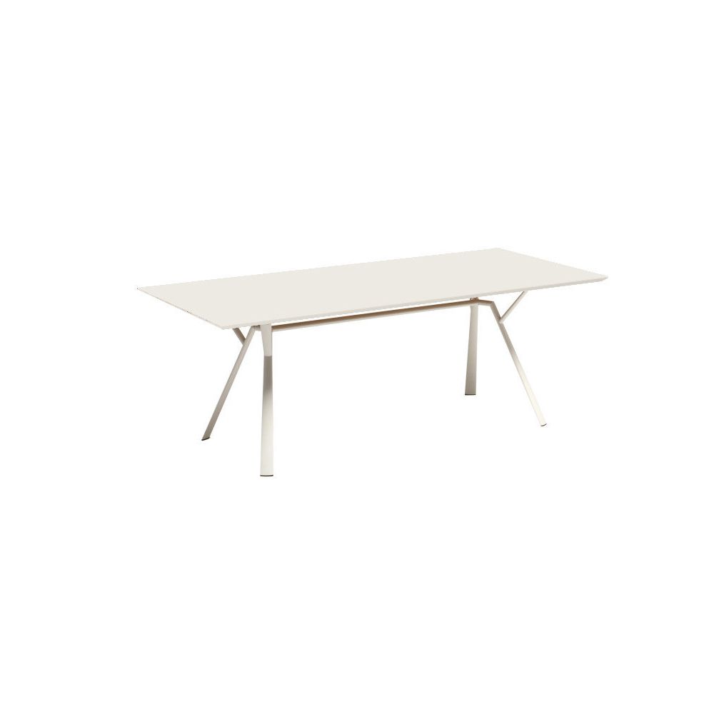 Fast - Table Radice - carrée - blanc - 200 x 90 cm - Tables de jardin