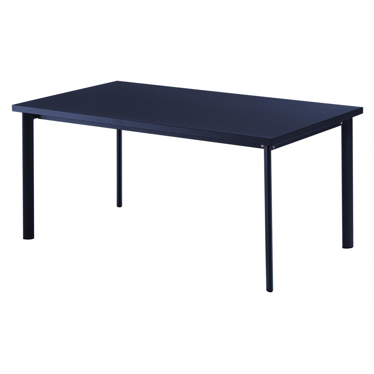 Emu - Table Star - bleu foncé - 160 x 90 cm - Tables de jardin