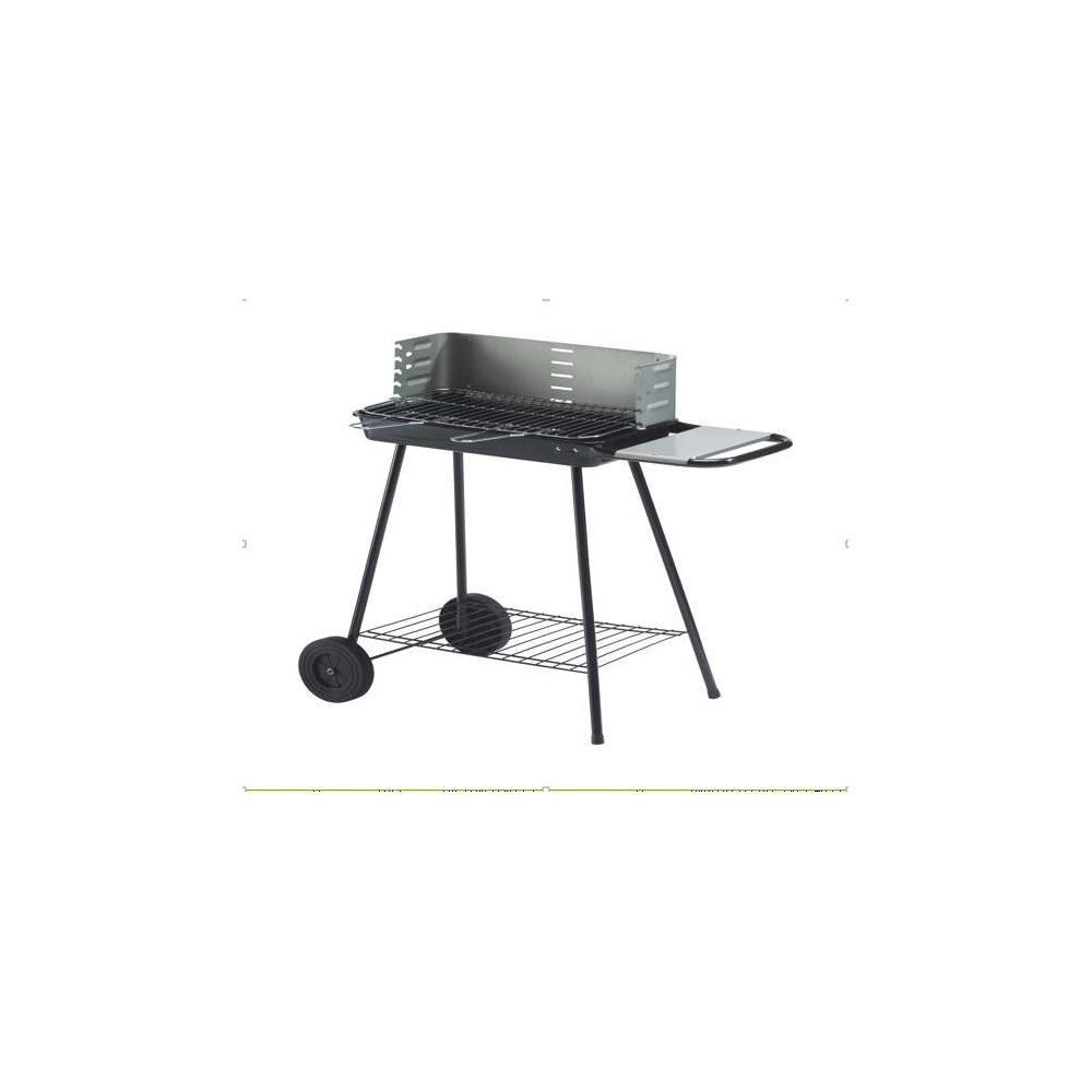 marque generique - Barbecue à charbon Karmila - L 85,5 x l 45 x H 79,5 cm - Barbecues charbon de bois