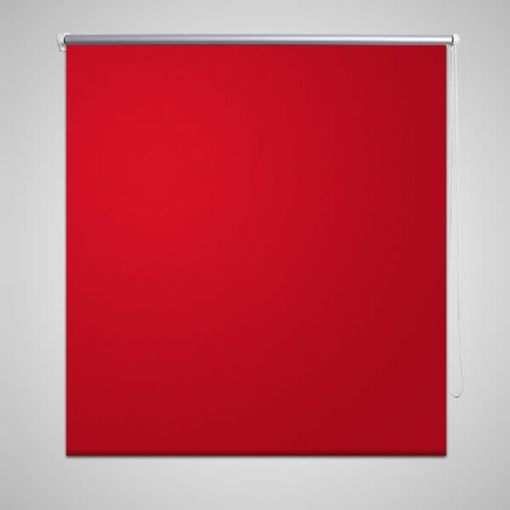 Uco - Store enrouleur occultant rouge 60 x 120 cm - Store banne