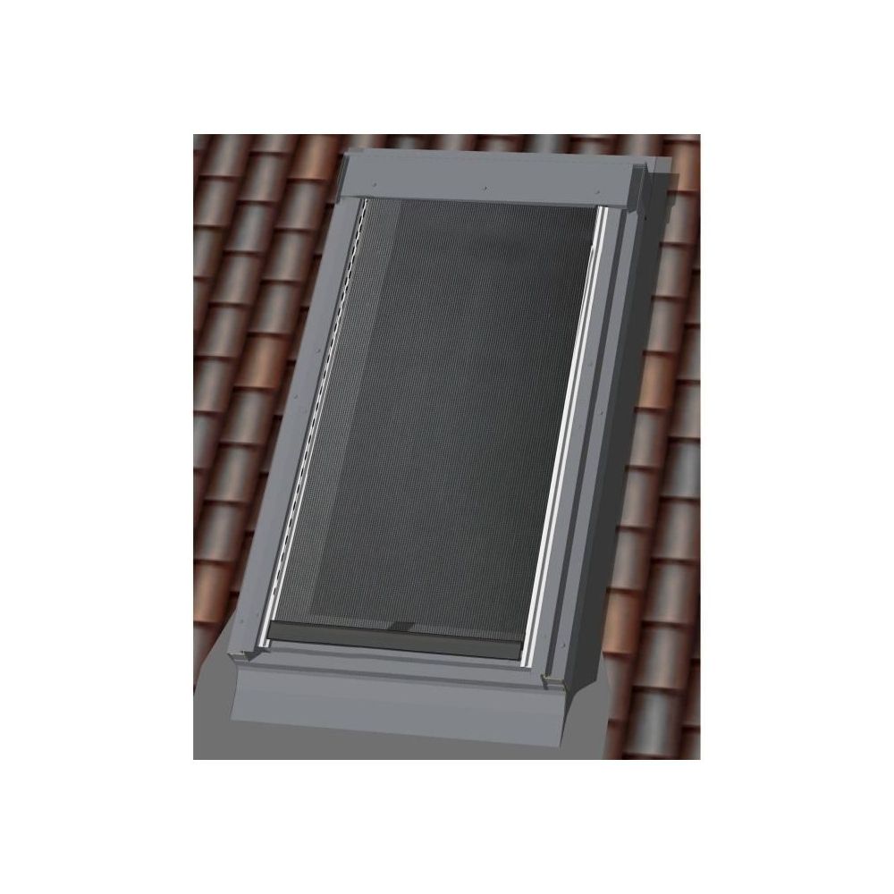 Madeco - MADECO enrouleur de toit tamisant exterieur screen noir u04-u08 - Store compatible Velux
