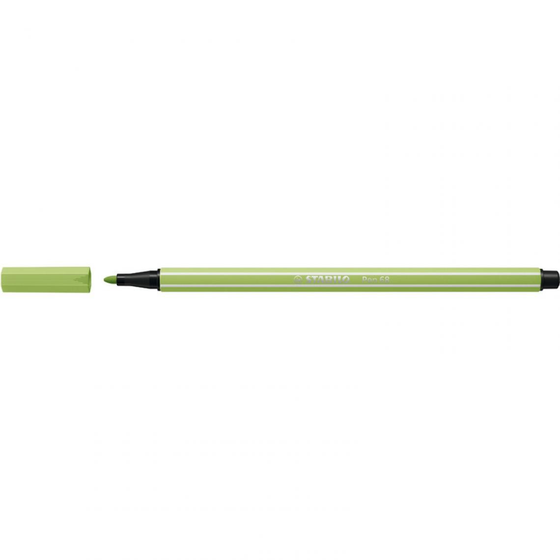 Stabilo - STABILO Stylo feutre Pen 68, vert pistache () - Outils et accessoires du peintre