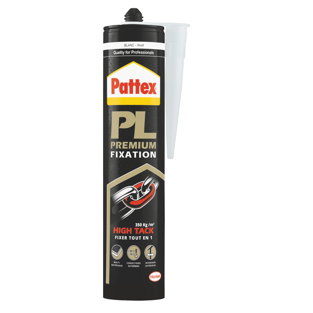 Pattex - Colle fixation PL Prenium High tack PATTEX - 460 g - 1955996 - Colle & adhésif