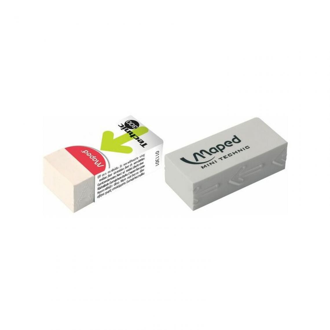 Maped - Maped Gomme en plastique Technic 300, avec fourreau carton () - Outils et accessoires du peintre