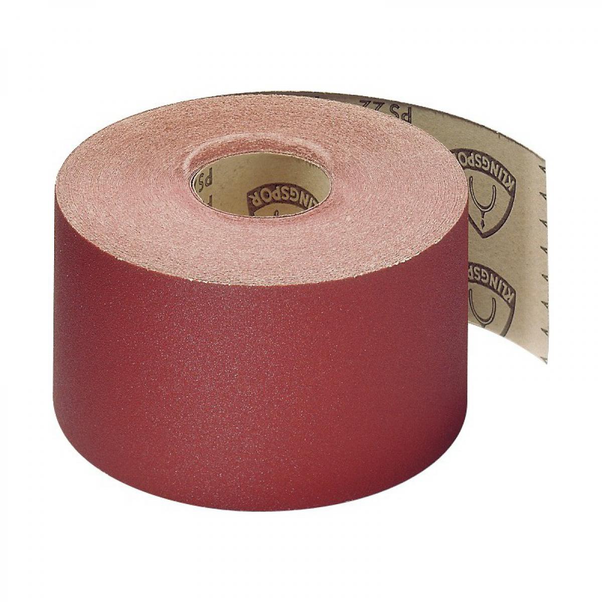 Klingspor - Papier abrasif FP papier -Rolle PS22 50mx115mm Grain 120 Klingspor - Abrasifs et brosses