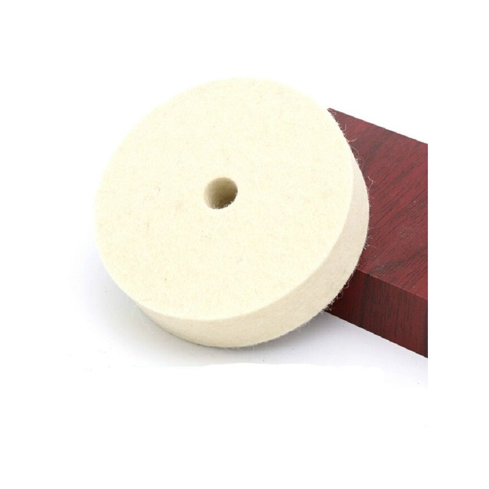 Wewoo - Roue à laine Accessoires pour meules à polir les métauxTaille 75x10mm - Abrasifs et brosses