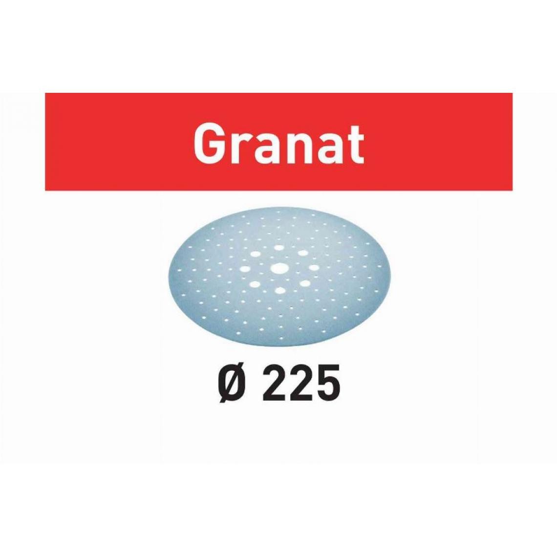 Festool - Abrasif maille FESTOOL STF D225 P400 GR NET Granat Net - 25 pièces - 201885 - Abrasifs et brosses