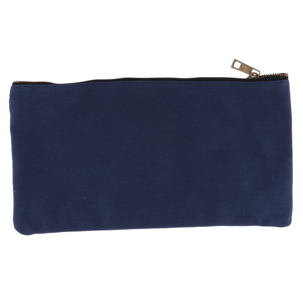 marque generique - outil toile zipper outil et pièces sacs bleu taille portable - Boîtes à outils