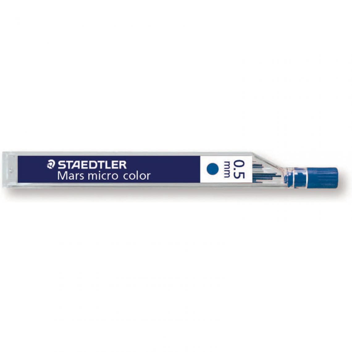 Staedtler - STAEDTLER Mines pour porte-mines 'Mars micro color', bleu () - Outils et accessoires du peintre