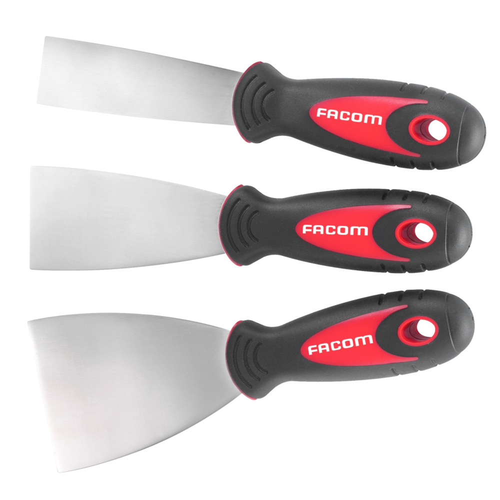 Facom - Jeu de 3 spatules souples Inox Facom 237.J1 - Outils de coupe
