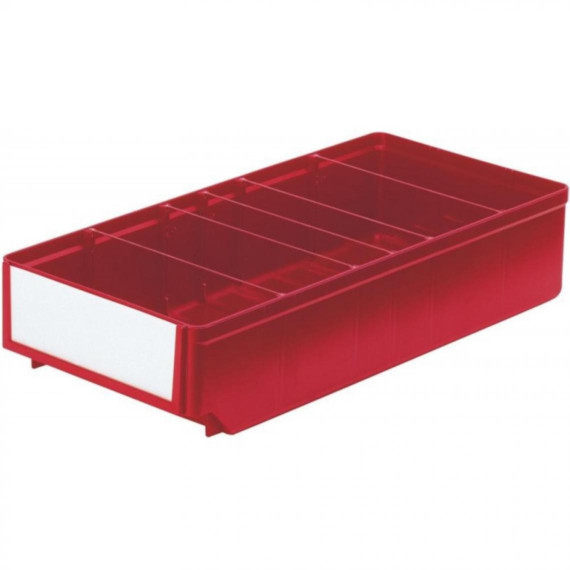 marque generique - Bac de rangement - tiroir RK 400/186 rouge - Casiers de rangement