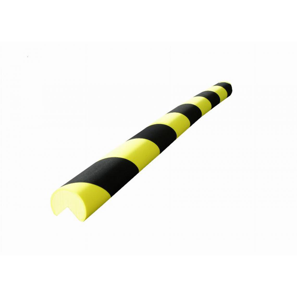 Viso - Protection d'angle en mousse VISO - Ø40 mm - longueur 750 mm - noir et jaune - PU4025NJ - Extincteur & signalétique