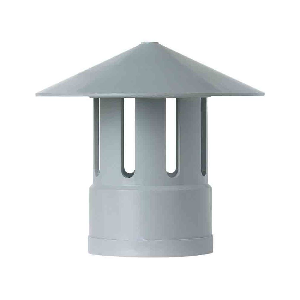 Girpi - GIRPI - Chapeau de ventilation Ø 40 mm - gris - Coudes et raccords PVC