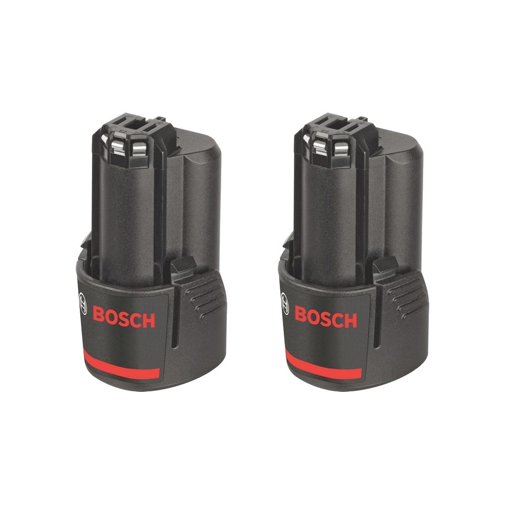 Bosch - Twinpack BOSCH GBA 12V 3.0Ah - 1600A00X7D - Verrou, cadenas, targette