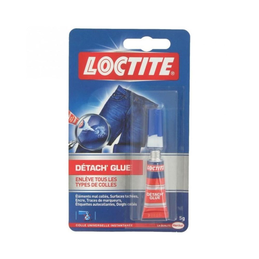 Loctite - Détach'colle Loctite - Tube 5 g - Colle & adhésif