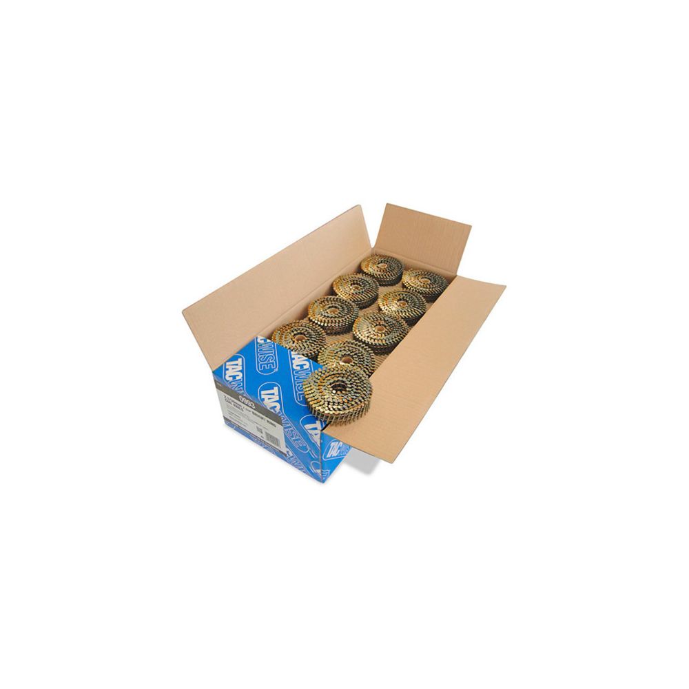 Tacwise - Boîte de 14 400 clous à tête plate, annelés en rouleau D. 2,1 x 30 mm - Tacwise - 0993 - Clouterie