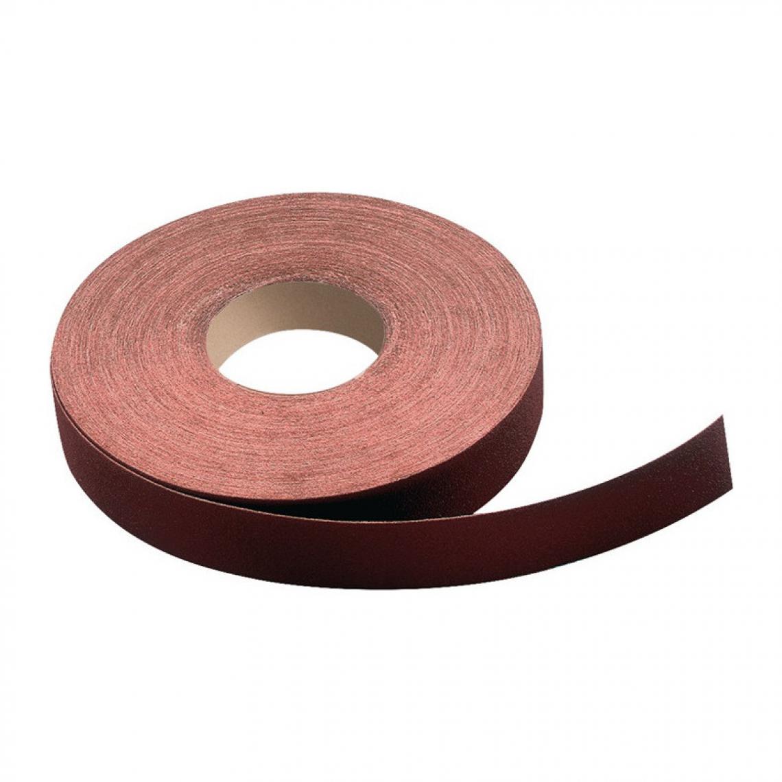marque generique - Rouleau de tissu abrasif 40 mm granulation 220 pour métal corindon - Abrasifs et brosses