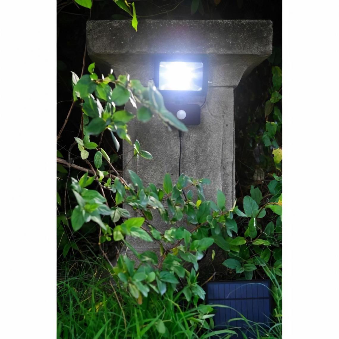 Blachere Illumination - Lampe solaire avec détecteur de mouvements - Blanc - L 15,9 x P 6 x H 16,5 cm - Lampes portatives sans fil