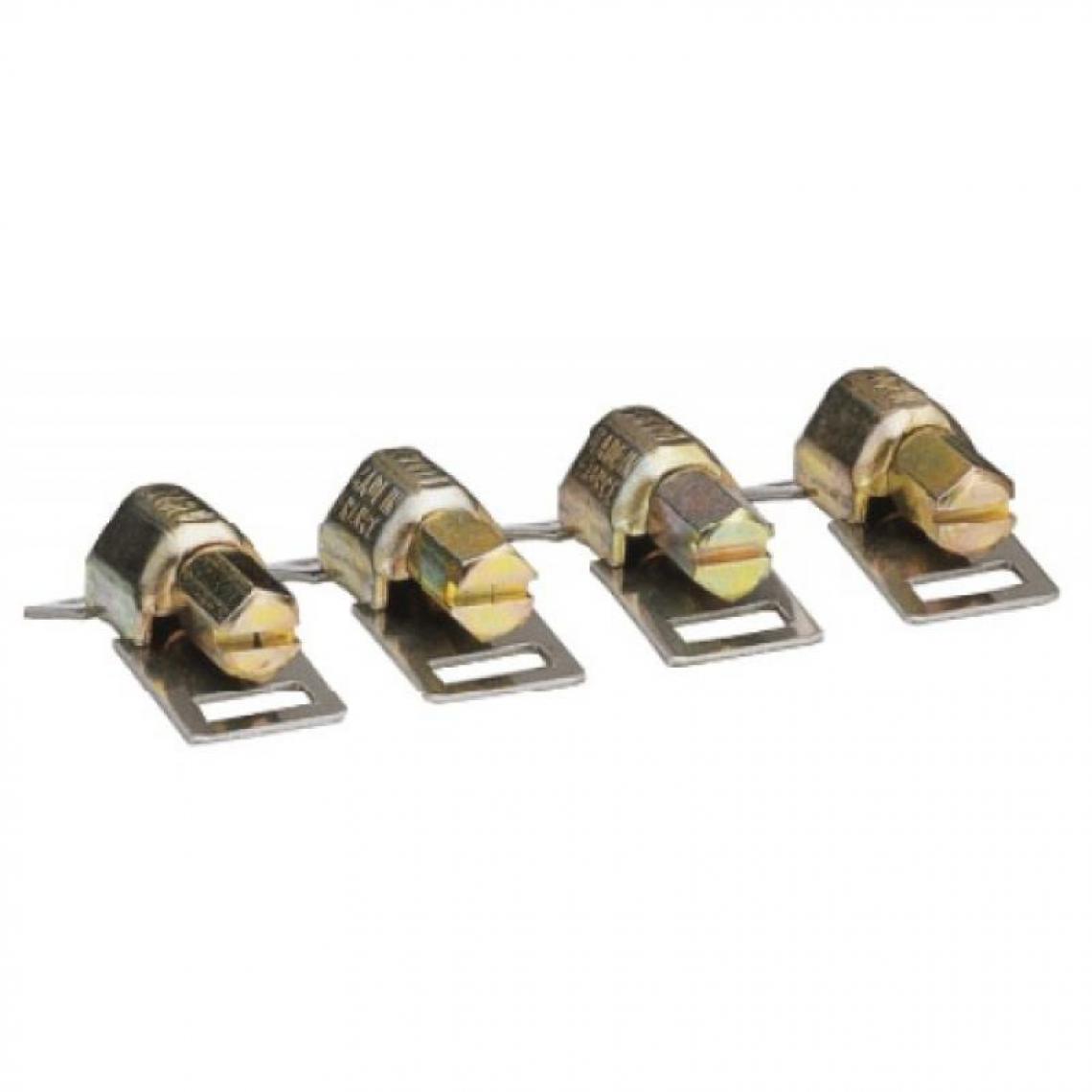 Serflex - Têtes pour colliers de serrage inox W4 bande ajourée sans fin, largeur 8 mm, boîte de 50 - Visserie