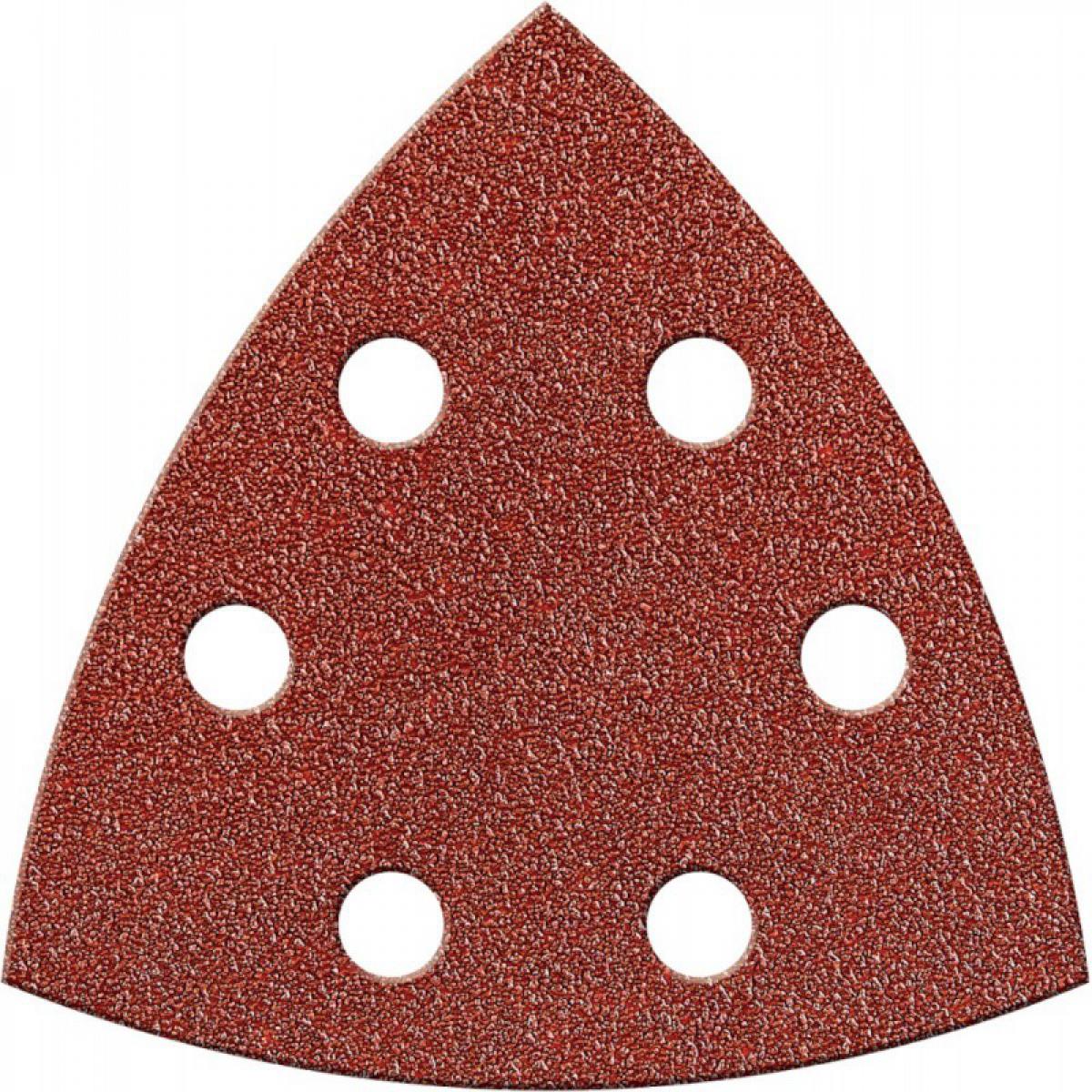 Fortis - Papier abrasif triangulaire Velcro 94mm K120,Kor.,6L. FORTIS - Abrasifs et brosses