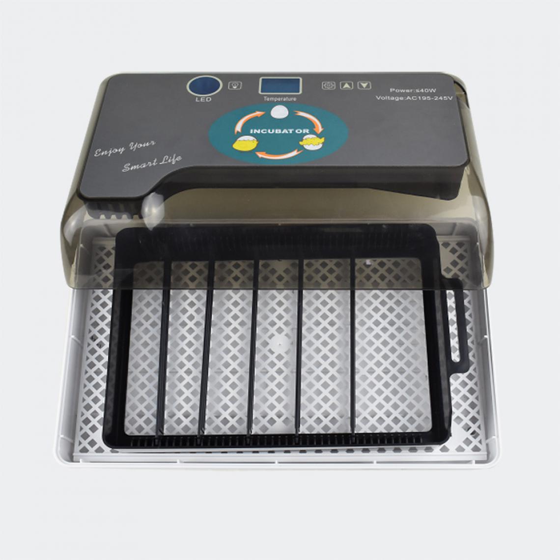 MercatoXL - Incubateur 12 oeufs avec système de retournement automatique et température d'alarme - Echafaudages