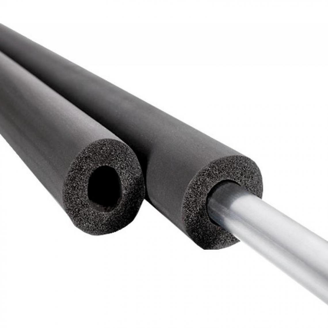 NMC - Tubes isolants non fendus Insul-tube, épaisseur 13 mm, longueur 2 m, pour tuyaux diamètre 18 mm, carton de 130 - Coudes et raccords PVC
