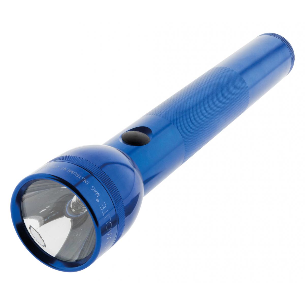 Maglite - Lampe torche Maglite S3D 3 piles Type D 31 cm - Bleu - Lampes portatives sans fil