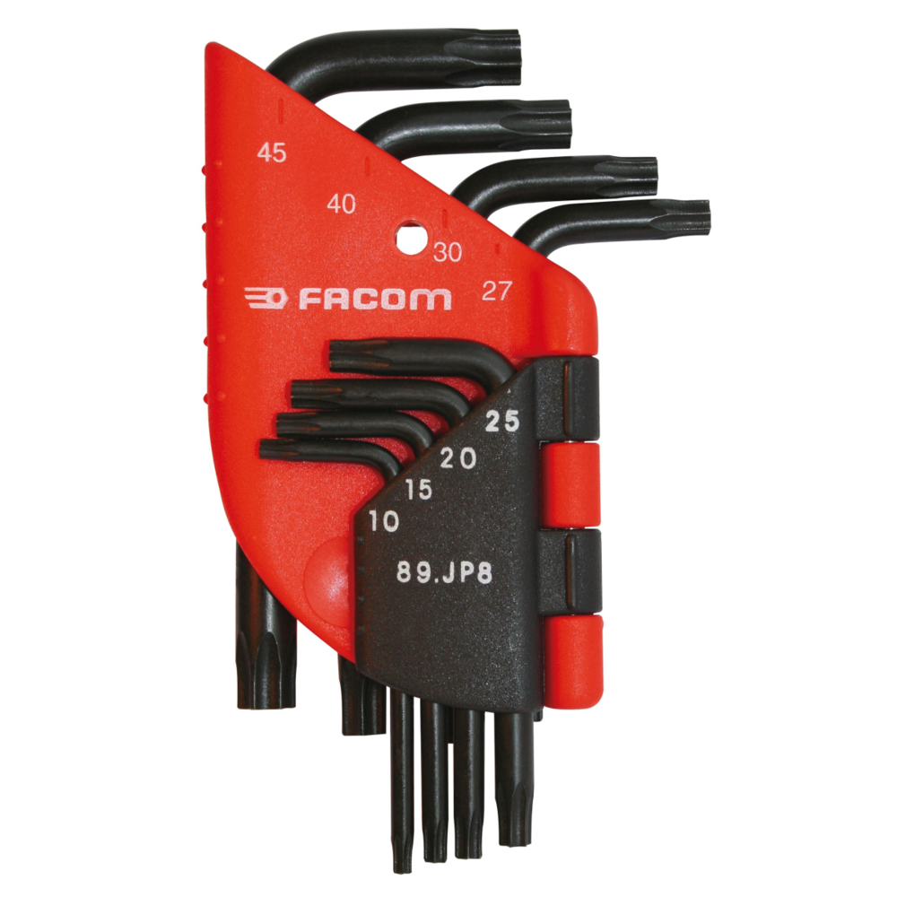 Facom - 89.JP - Jeux de 6 clés mâles coudées Torx® en étui Facom 89.JP6 - Clés et douilles