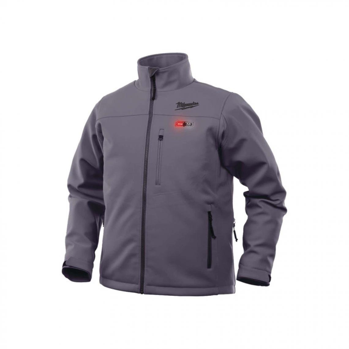 Milwaukee - Blouson chauffant Milwaukee Gris M12 HJGREY4-0 Taille L 4933464330 sans batterie ni chargeur - Protections corps