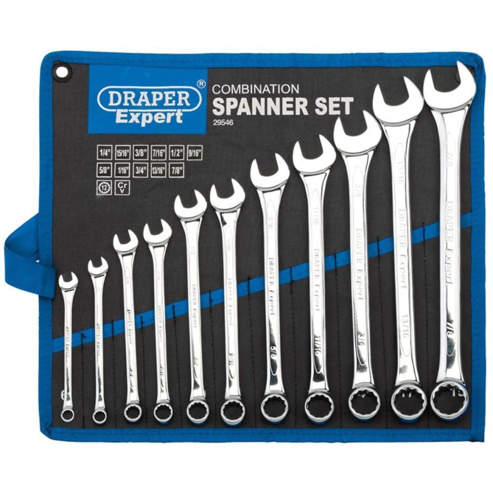 Draper Tools - Draper Tools Expert Ensemble de clés mixtes 11 pcs Argenté 29546 - Clés et douilles
